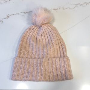 Pink winter hat